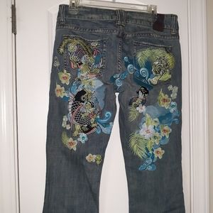Marlow  Vintage. Original Asian Inspired Jeans